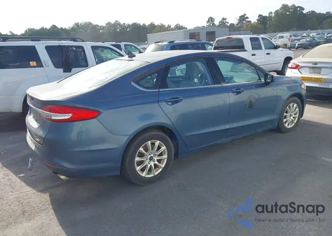 2018 Ford Fusion S из США, поврежденный, VIN 3FA6P0G76JR270365